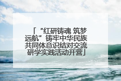 “红研铸魂 筑梦远航”铸牢中华民族共同体意识结对交流研学实践活动开营