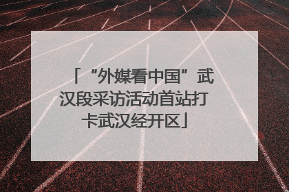 “外媒看中国”武汉段采访活动首站打卡武汉经开区