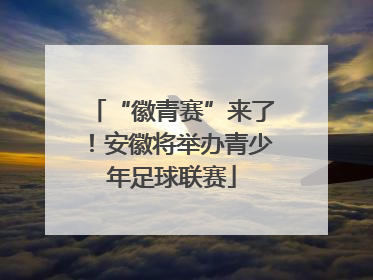 “徽青赛”来了！安徽将举办青少年足球联赛