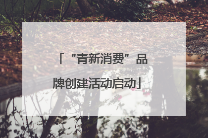 “青新消费”品牌创建活动启动
