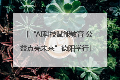 “AI科技赋能教育 公益点亮未来”德阳举行