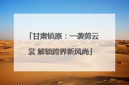 甘肃镇原：一袭剪云裳 解锁跨界新风尚