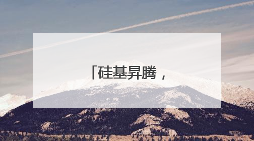 硅基昇腾，中国突围