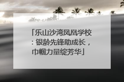 乐山沙湾凤凰学校：银龄先锋助成长，巾帼力量绽芳华