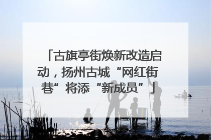 古旗亭街焕新改造启动，扬州古城“网红街巷”将添“新成员”