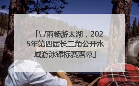 冒雨畅游太湖，2025年第四届长三角公开水域游泳锦标赛落幕