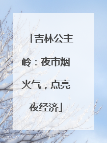 吉林公主岭：夜市烟火气，点亮夜经济