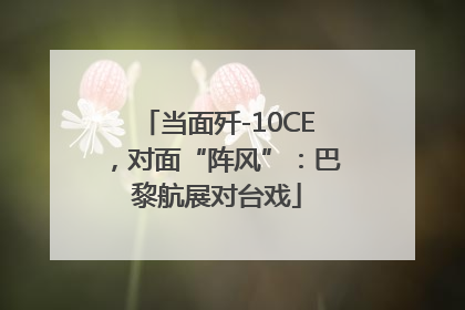 当面歼-10CE，对面“阵风”：巴黎航展对台戏