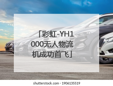 彩虹-YH1000无人物流机成功首飞