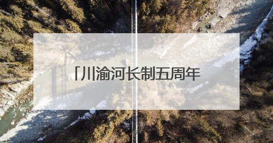 川渝河长制五周年成效显著 三方面看两地创新实践｜新闻发布最前线