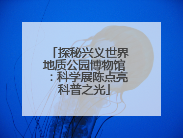 探秘兴义世界地质公园博物馆：科学展陈点亮科普之光