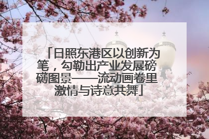 日照东港区以创新为笔，勾勒出产业发展磅礴图景——流动画卷里 激情与诗意共舞