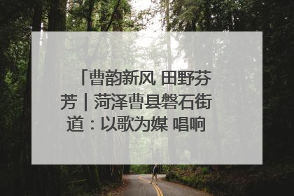 曹韵新风 田野芬芳｜菏泽曹县磐石街道：以歌为媒 唱响乡土“新歌声”