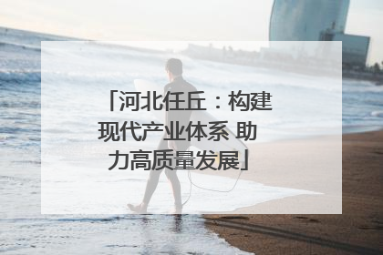 河北任丘：构建现代产业体系 助力高质量发展