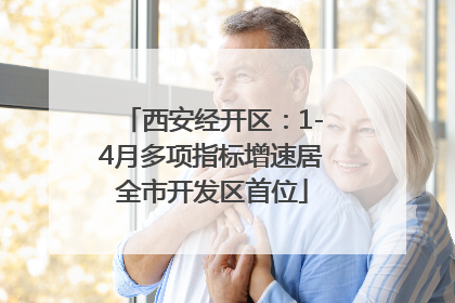 西安经开区：1-4月多项指标增速居全市开发区首位