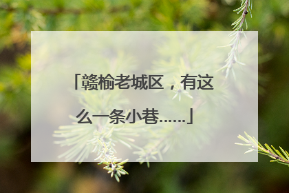 赣榆老城区，有这么一条小巷……