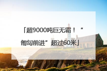 超9000吨巨无霸！“匍匐前进”超过60米