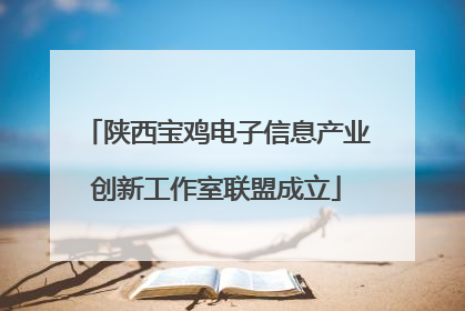 陕西宝鸡电子信息产业创新工作室联盟成立