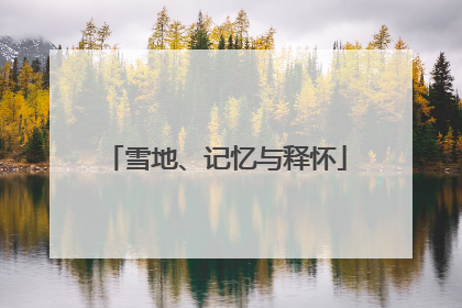 雪地、记忆与释怀