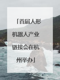 首届人形机器人产业链接会在杭州举办