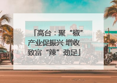 高台：聚“椒”产业促振兴 增收致富“辣”劲足