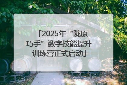 2025年“陇原巧手”数字技能提升训练营正式启动
