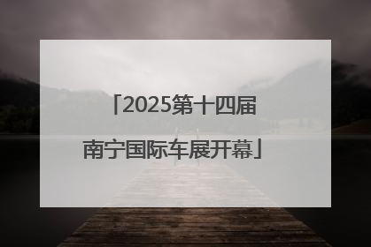 2025第十四届南宁国际车展开幕