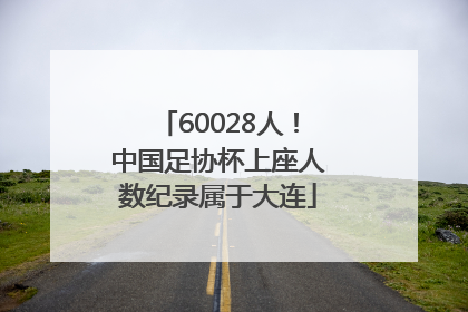 60028人！中国足协杯上座人数纪录属于大连
